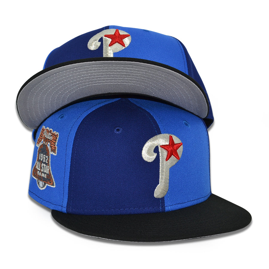 Philadelphia Phillies "STARBOY PENWHEEL" Exclusive New Era 59Fifty Fitted Hat - Dark Royal/Blue Bead/Black
