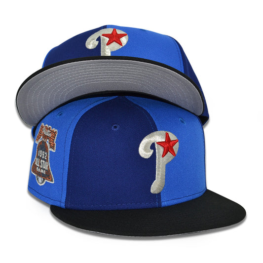 Philadelphia Phillies "STARBOY PENWHEEL" Exclusive New Era 59Fifty Fitted Hat - Dark Royal/Blue Bead/Black