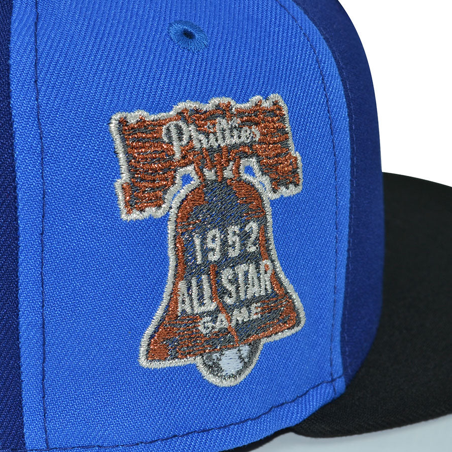Philadelphia Phillies "STARBOY PENWHEEL" Exclusive New Era 59Fifty Fitted Hat - Dark Royal/Blue Bead/Black