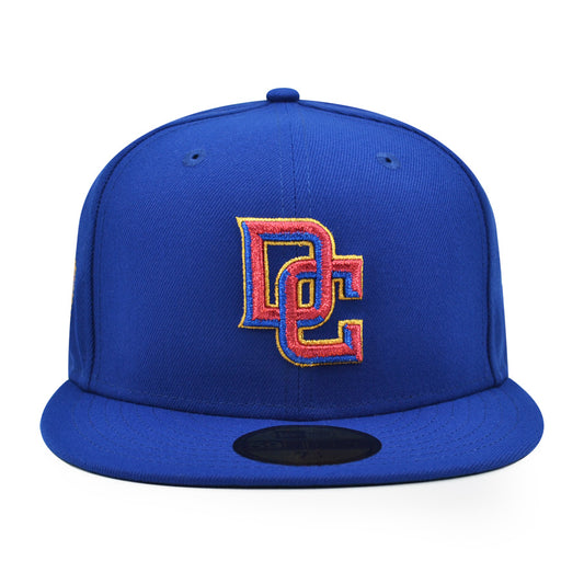 Washington Nationals DC ANNIVERSARY Exclusive New Era 59Fifty Fitted Hat - Royal