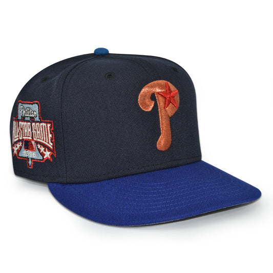 Philadelphia Phillies "STATE PROPERTY ll" Exclusive New Era 59Fifty Fitted Hat - Navy/Dark Royal