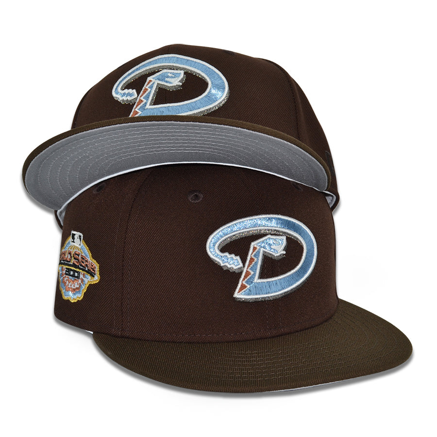 Arizona Diamondbacks "DIAMOND IN THE ROUGH" Exclusive New Era 59Fifty Fitted Hat - Burnwood/Walnut