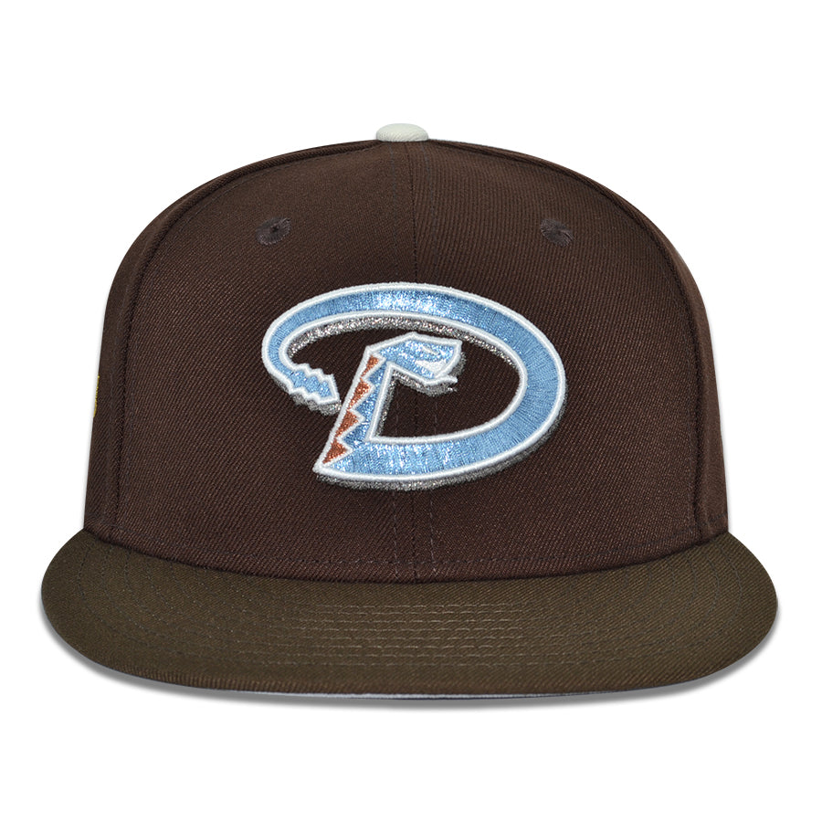 Arizona Diamondbacks "DIAMOND IN THE ROUGH" Exclusive New Era 59Fifty Fitted Hat - Burnwood/Walnut
