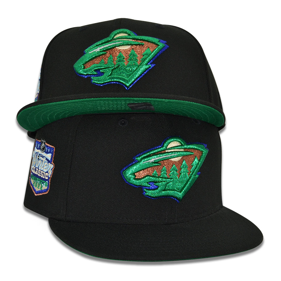 Minnesota Wild "WILDIN OUT" Exclusive New Era 59Fifty Fitted Hat - Black