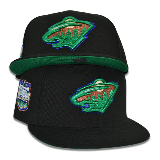 Minnesota Wild "WILDIN OUT" Exclusive New Era 59Fifty Fitted Hat - Black