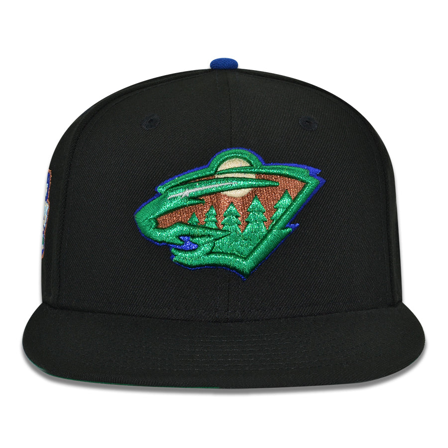 Minnesota Wild "WILDIN OUT" Exclusive New Era 59Fifty Fitted Hat - Black