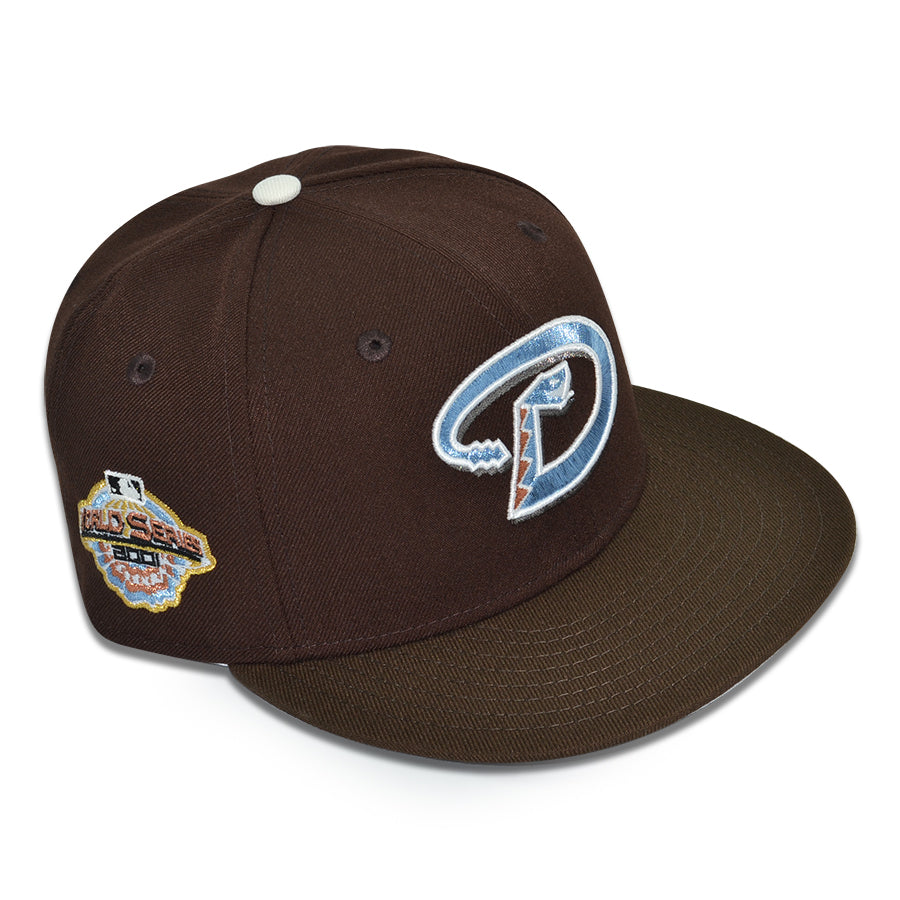 Arizona Diamondbacks "DIAMOND IN THE ROUGH" Exclusive New Era 59Fifty Fitted Hat - Burnwood/Walnut