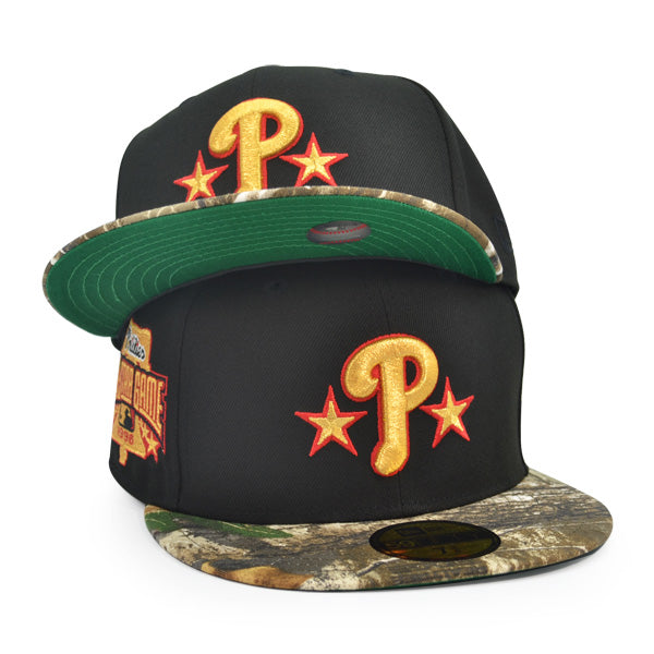 Philadelphia Phillies 1996 ALL-STAR GAME Exclusive New Era 59Fifty Fitted Hat - Black/Real Tree Camo