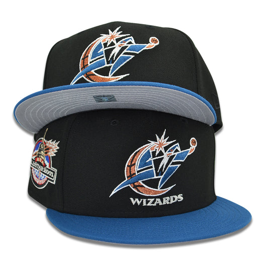 Washington Wizards "NEXT CHAPTER" Exclusive New Era 59Fifty Fitted Hat - Black/Seashore
