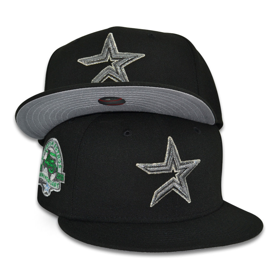 Houston Astros "THE ONYX" Exclusive New Era 59Fifty Fitted Hat - Black