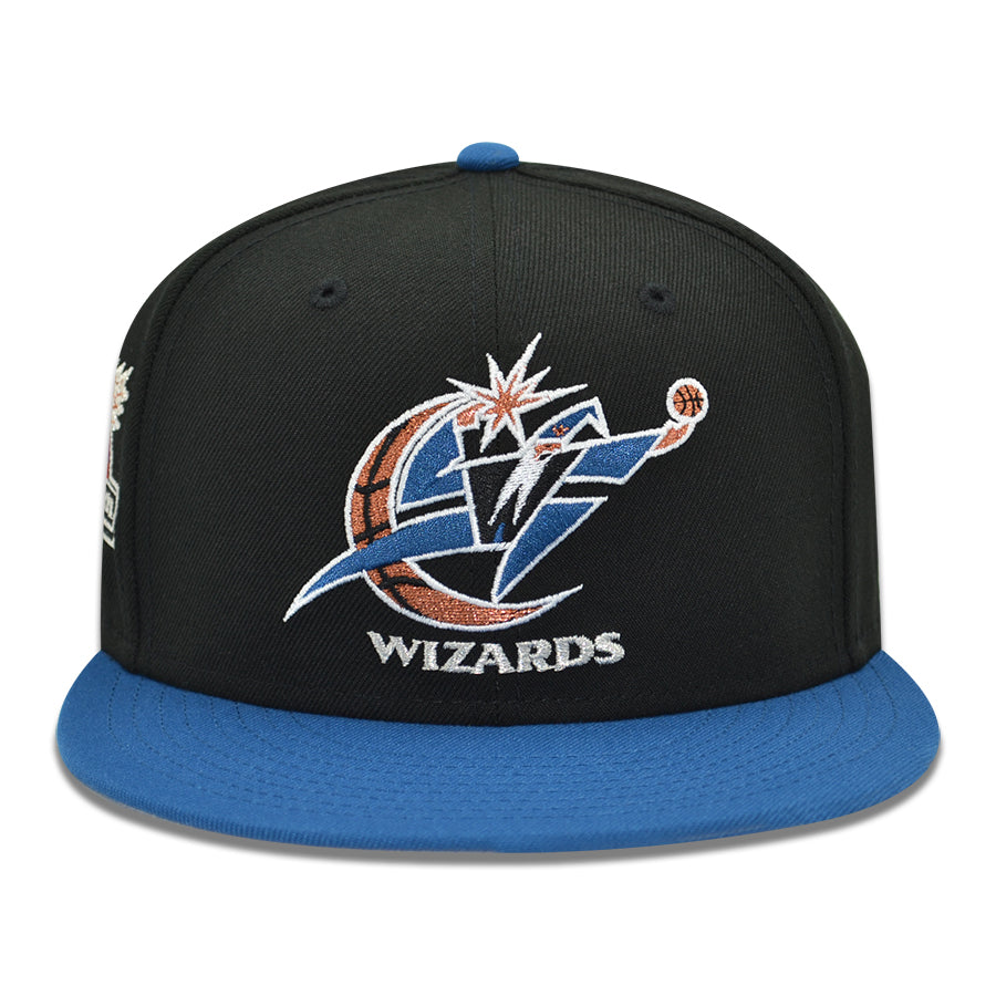 Washington Wizards "NEXT CHAPTER" Exclusive New Era 59Fifty Fitted Hat - Black/Seashore