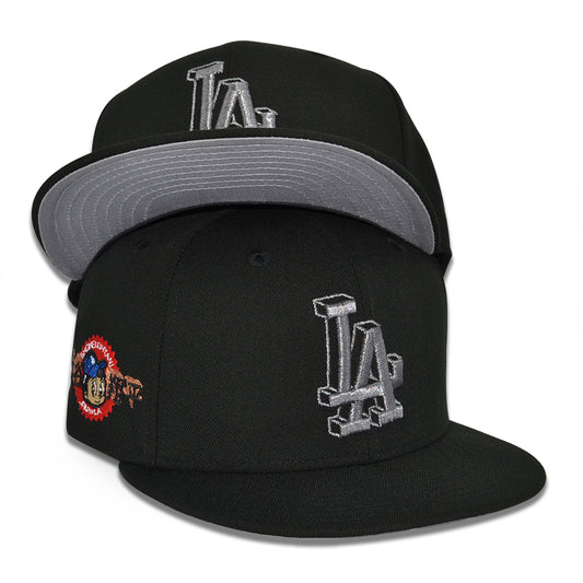 Los Angeles Dodgers "THE BLOC" Exclusive New Era 59Fifty Fitted Hat - Black