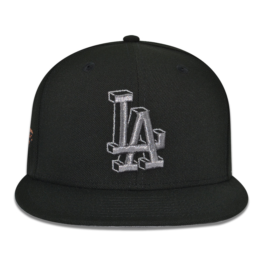 Los Angeles Dodgers "THE BLOC" Exclusive New Era 59Fifty Fitted Hat - Black