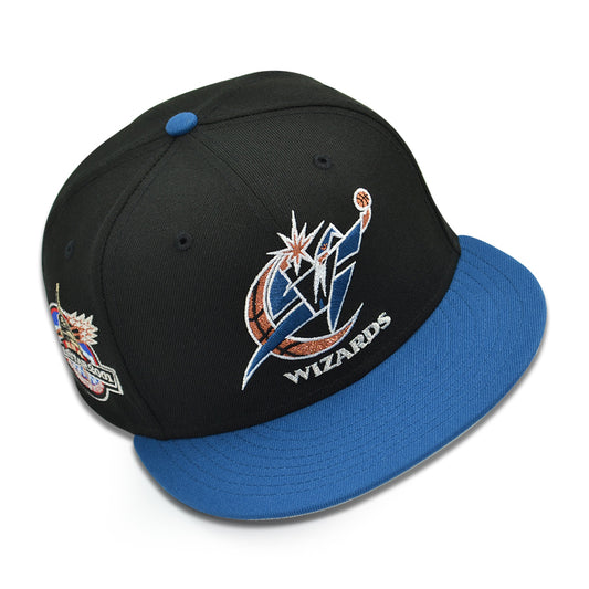 Washington Wizards "NEXT CHAPTER" Exclusive New Era 59Fifty Fitted Hat - Black/Seashore
