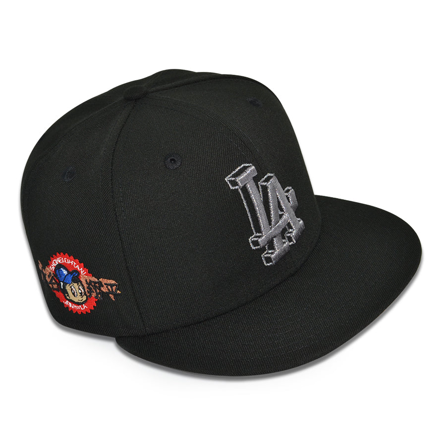 Los Angeles Dodgers "THE BLOC" Exclusive New Era 59Fifty Fitted Hat - Black