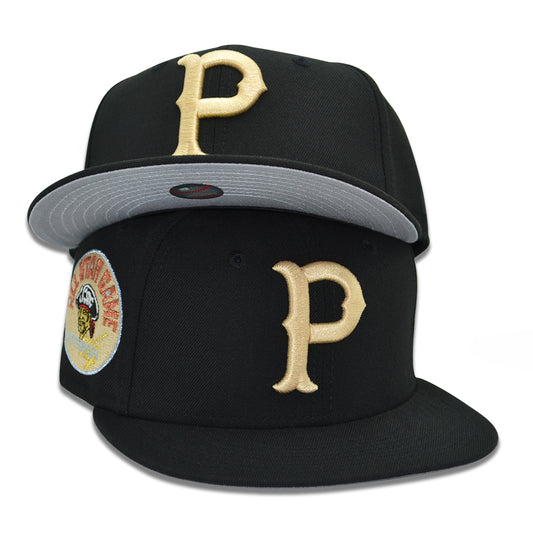 Pittsburgh Pirates "POGUES" Exclusive New Era 59Fifty Fitted Hat - Black
