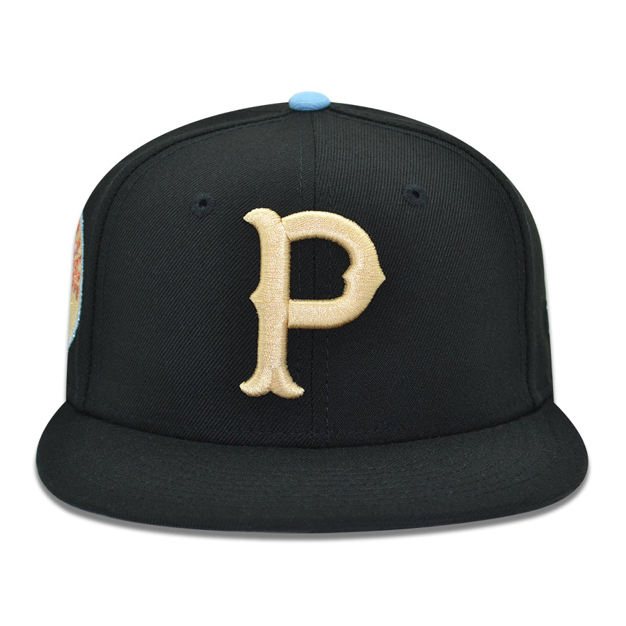 Pittsburgh Pirates "POGUES" Exclusive New Era 59Fifty Fitted Hat - Black