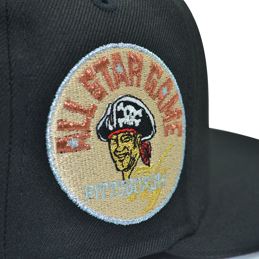 Pittsburgh Pirates "POGUES" Exclusive New Era 59Fifty Fitted Hat - Black
