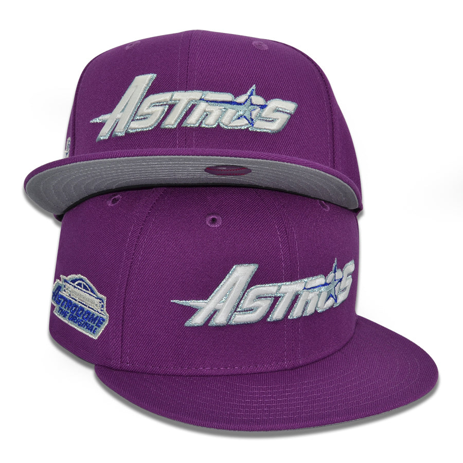 Houston Astros "SPARKLING GRAPE" Exclusive New Era 59Fifty Fitted Hat - Grape