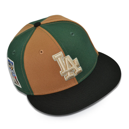 Los Angeles Dodgers "LEVI" Exclusive Pinwheel New Era 59Fifty Fitted Hat - Cilantro/Bronze