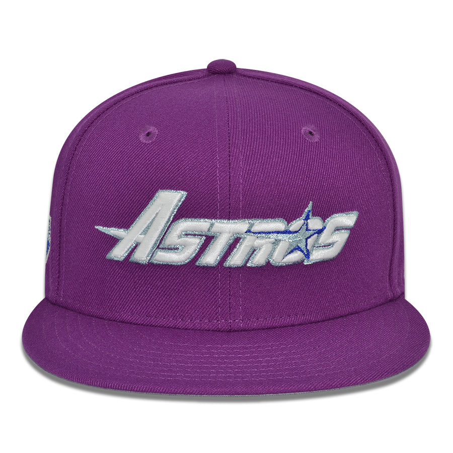 Houston Astros "SPARKLING GRAPE" Exclusive New Era 59Fifty Fitted Hat - Grape
