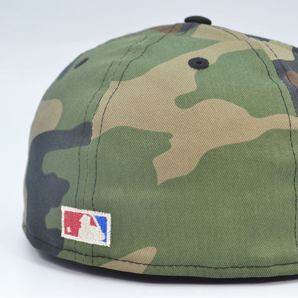 Washington Nationals 2019 WORLD SERIES CHAMPIONS Exclusive New Era 59Fifty Fitted Hat - Woodland Camo/Black