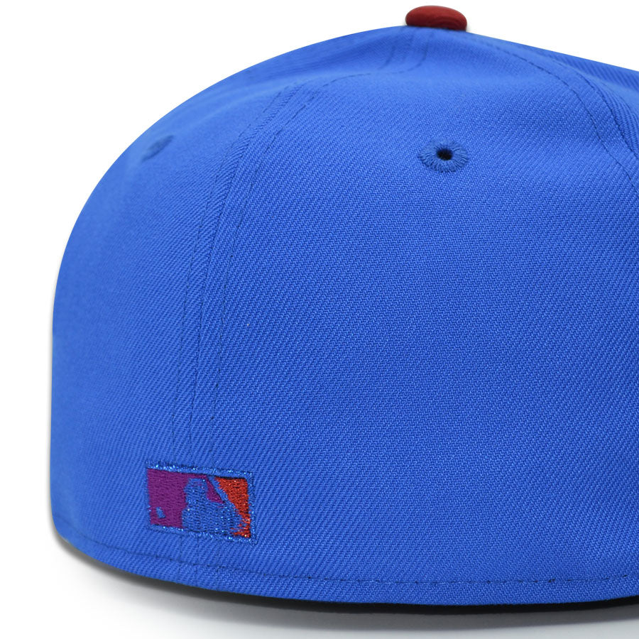 Montreal Expos "MYSTIQUE" Exclusive New Era 59Fifty Fitted Hat - Spanking Blue/Black
