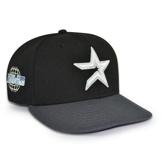 Houston Astros "THE HAZE" Exclusive New Era 59Fifty Fitted Hat - Black/Graphite