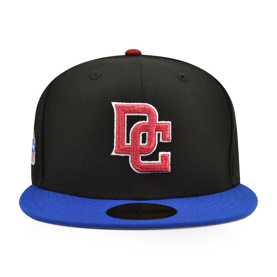 Washington Nationals 45 Great Years RFK Exclusive New Era 59Fifty Fitted Hat - Black/Royal