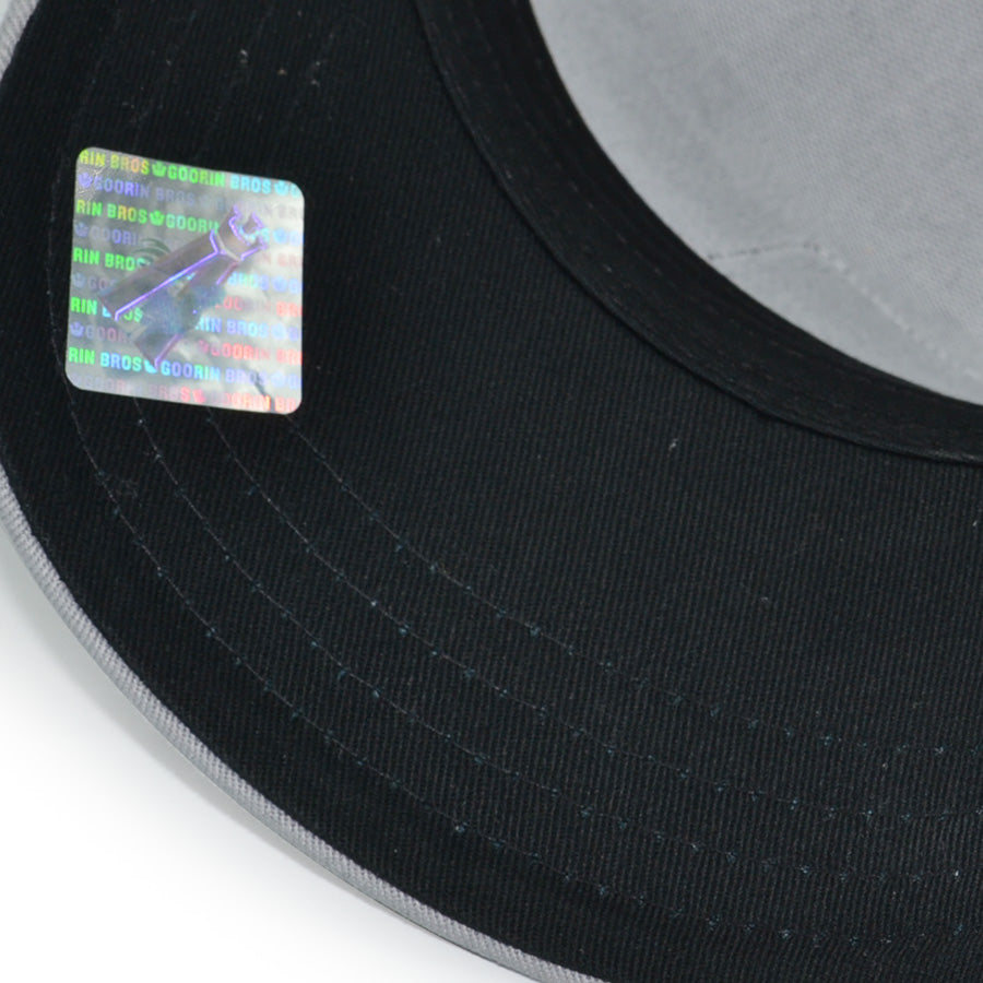THE FLY BAT Goorin Bros Mesh Trucker Snapback Hat -Black/Gray