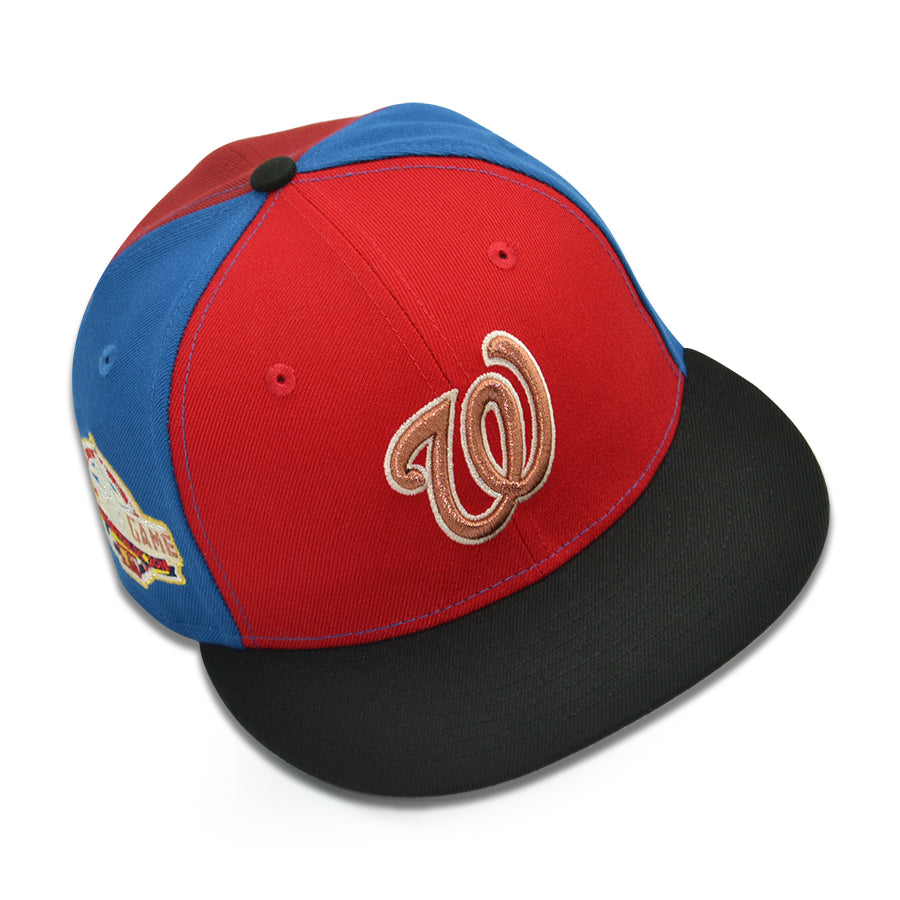 Washington Nationals "D.C. SPORTS" Exclusive New Era 59Fifty Fitted Hat - Scarlet/Seashore/H-Red/Black