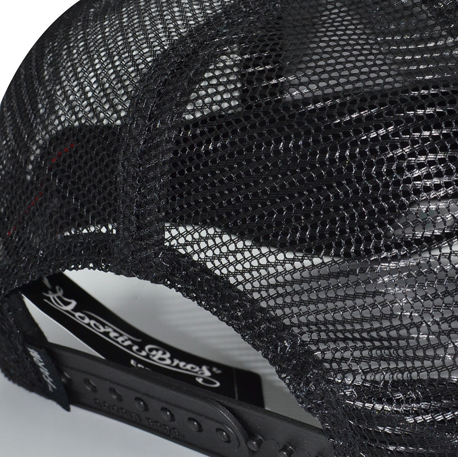 THE GUARD DOG Goorin Bros Mesh Trucker Snapback Hat -Black
