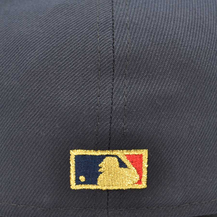 Washington Nationals BOLD SCRIPT 2008 INAUGURAL SEASON Exclusive New Era 59Fifty Fitted Hat - Navy