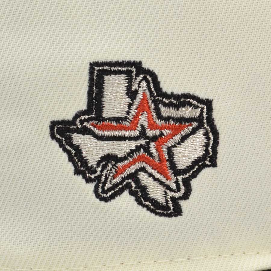 Sugarland Space Cowboys ASTROS Side Patch  Exclusive New Era 59Fifty Fitted Hat -Chrome/Bk