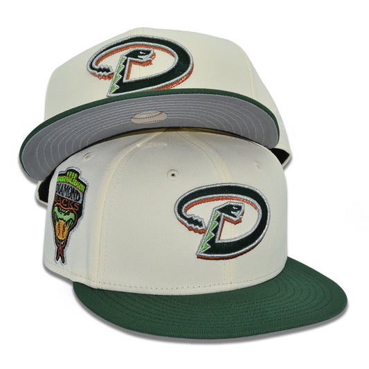Arizona Diamondbacks "DRAGON GOD" Exclusive New Era 59Fifty Fitted Hat - Chrome/Cilantro