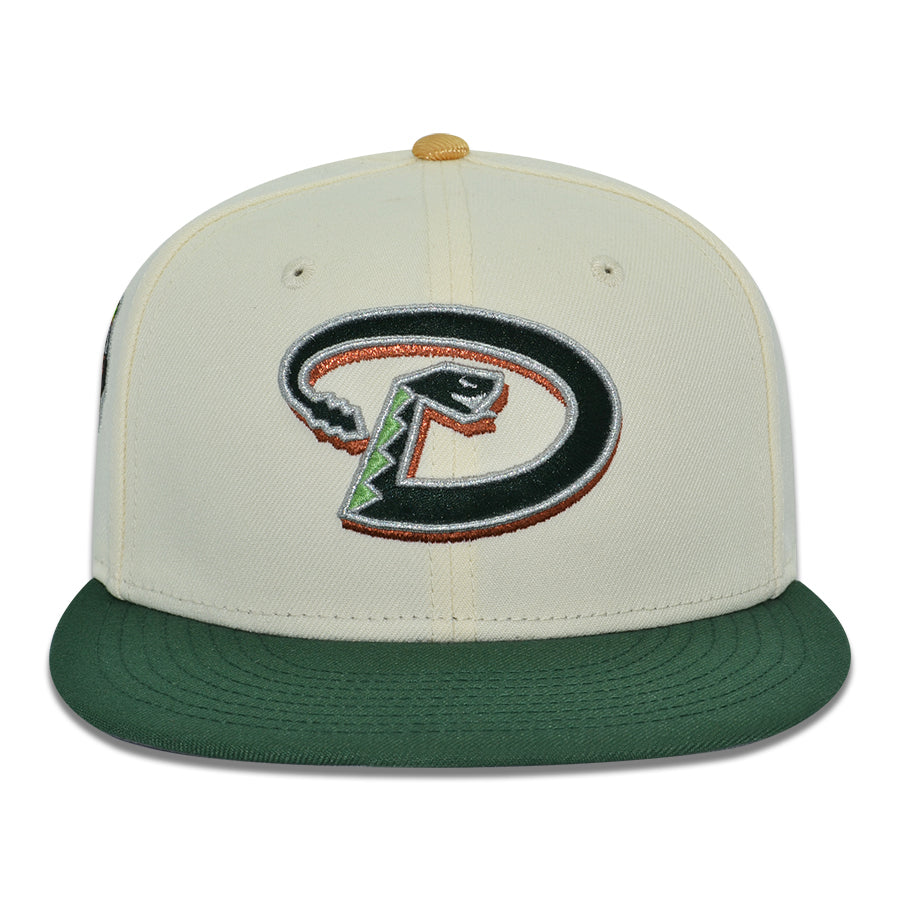 Arizona Diamondbacks "DRAGON GOD" Exclusive New Era 59Fifty Fitted Hat - Chrome/Cilantro