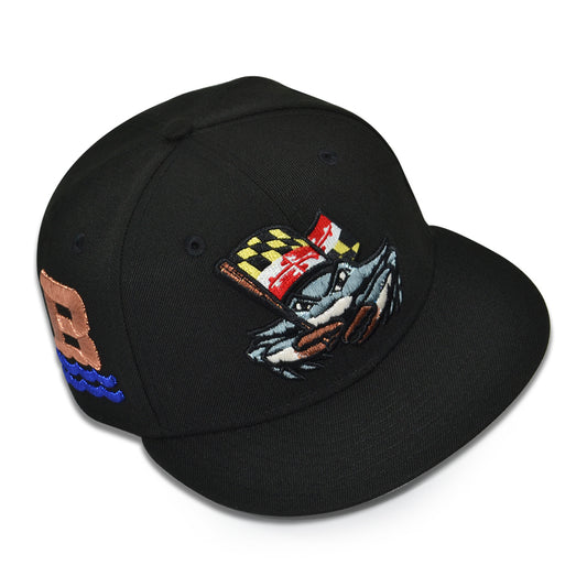Chesapeake Baysox "THE CLAW" Exclusive New Era 59Fifty Fitted Hat - Black