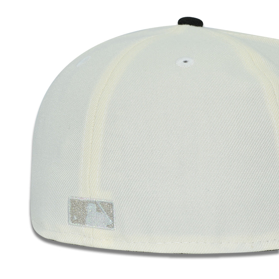 Houston Astros "ROLLING CHROME" Exclusive New Era 59Fifty Fitted Hat - Chrome/Black