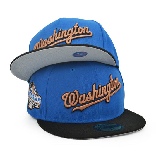 Washington Nationals Script 2018 ALL-STAR GAME Exclusive New Era 59Fifty Fitted Hat - Blue/Black