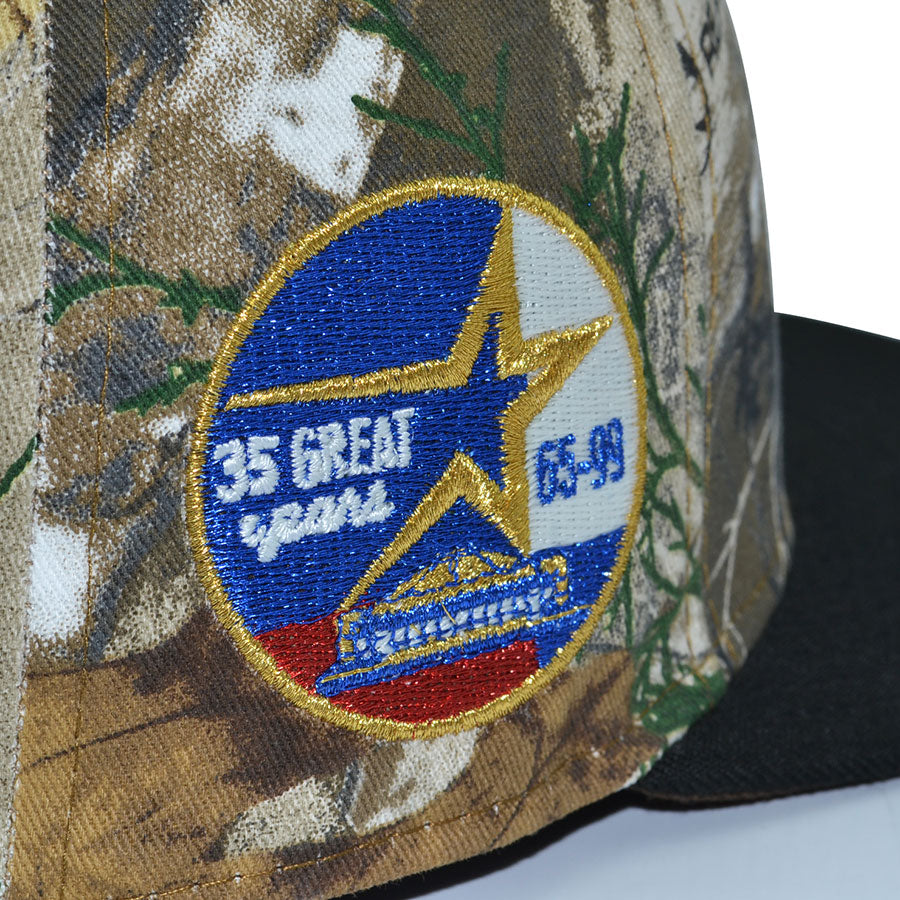 Houston Astros "LAST BLAST REALTREE" Exclusive New Era 59Fifty Fitted Hat - Real Tree/Black