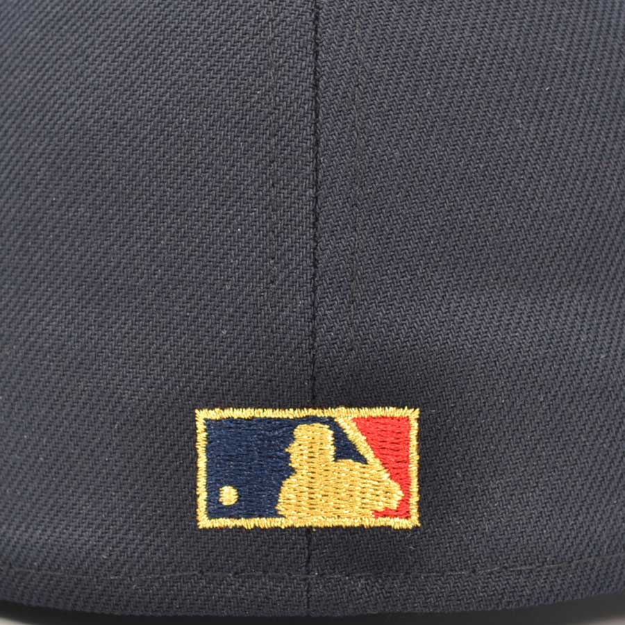 Washington Senators 100 SEASONS Exclusive New Era 59Fifty Fitted Hat - Navy/Red