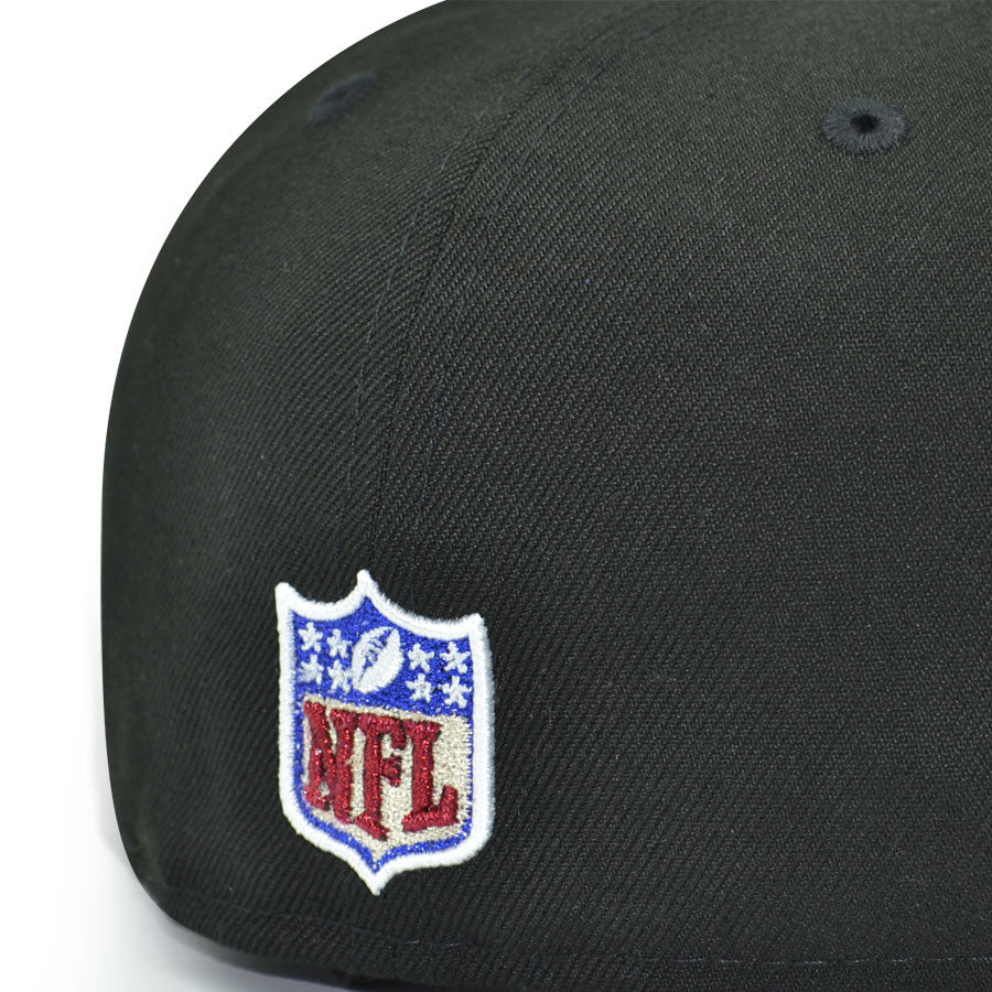 New England Patriots "FOXBOROUGH CLASSIC" Exclusive New Era 59Fifty Fitted Hat - Black/Dark Roya