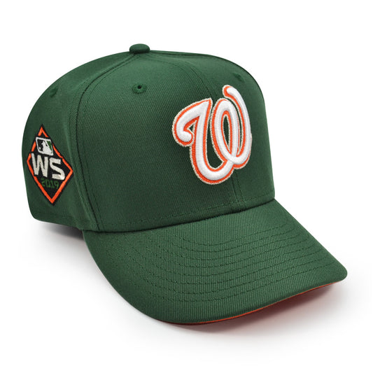 Washington Nationals 2019 WORLD SERIES Exclusive New Era 59Fifty Fitted Hat - Mountain Pine