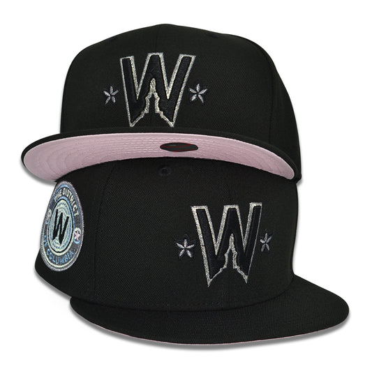 Washington Nationals "DISTRICT PINKY" Exclusive New Era 59Fifty Fitted Hat - Black Pinky