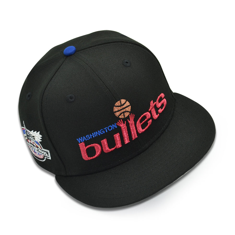 Washington Bullets "CENTER STAGE" Exclusive New Era HWC 59Fifty Fitted Hat - Black