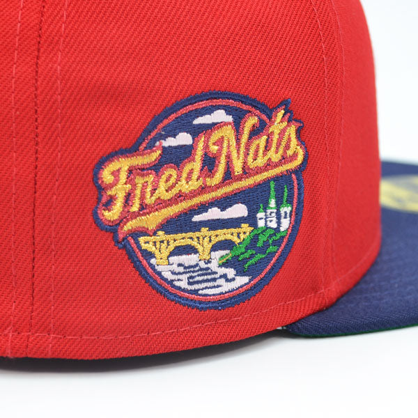 Washington Nationals FRED NATS Exclusive New Era 59Fifty Fitted Hat - Red/Navy