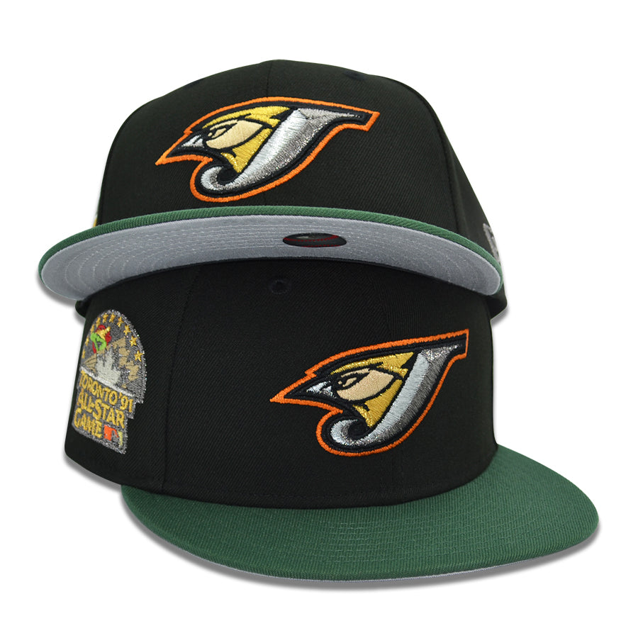 Toronto Blue Jays "HAWK GIRL" Exclusive New Era 59Fifty Fitted Hat - Black/Cilantro