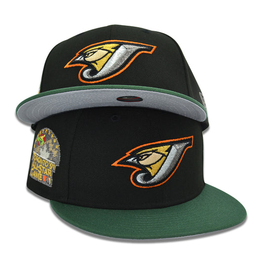 Toronto Blue Jays "HAWK GIRL" Exclusive New Era 59Fifty Fitted Hat - Black/Cilantro