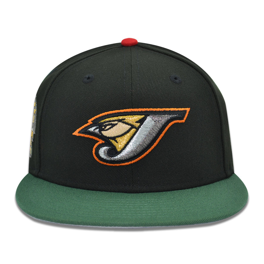 Toronto Blue Jays "HAWK GIRL" Exclusive New Era 59Fifty Fitted Hat - Black/Cilantro