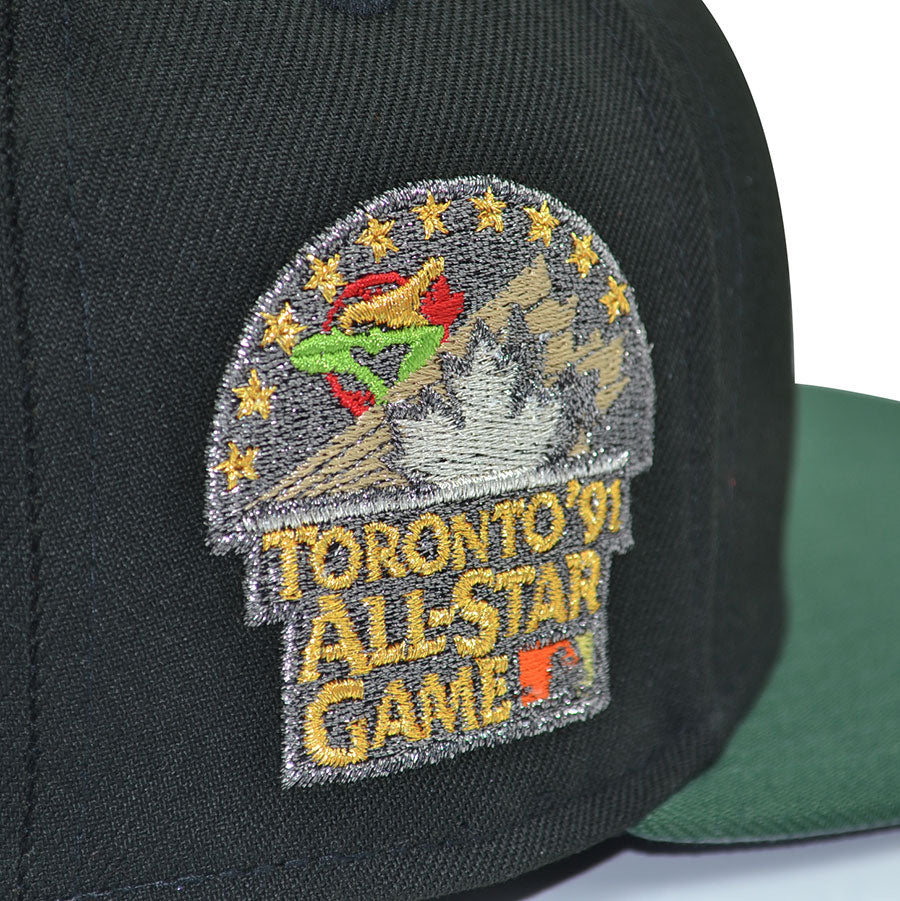 Toronto Blue Jays "HAWK GIRL" Exclusive New Era 59Fifty Fitted Hat - Black/Cilantro